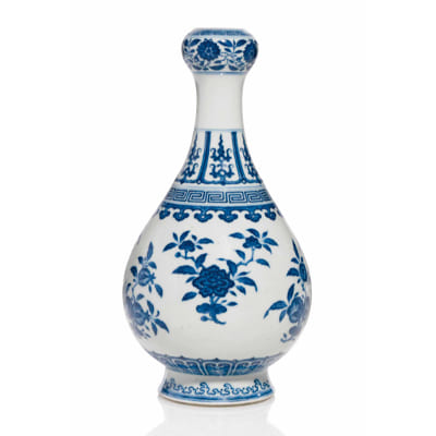vase chinois motif fleur